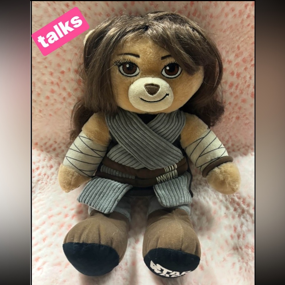 Build A Bear Star Wars Rey Skywalker Jedi